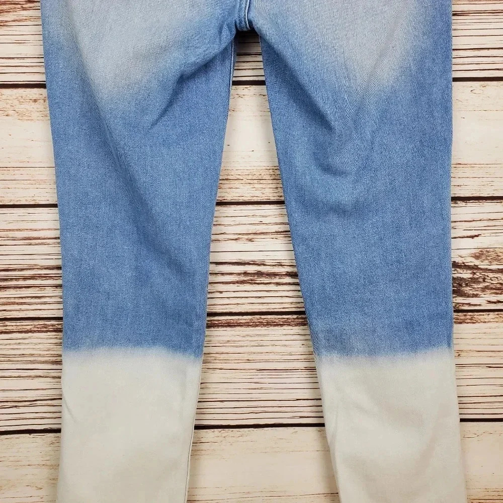 Driftwood Womens 26x25 Candace Cropped Raw Hem Denim Jeans - Picture 7 of 9
